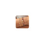JeweBella 4 Pièces Bracelet Femme Or/Argent Bohème Cœur Bracelet Pierre Naturelle Femme Bracelet Chaîne Serpent Ensemble Empilab