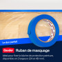 GAUDER Bâche de protection peinture, plastique (6 pièces, 4x5m, 120 m²) | Bâche plastique transparente et résistante pour travau