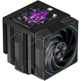 TR-Thermalright Phantom Spirit 120 Vision EVO CPU-Kühler, Doppel-Tower mit 7 Heatpipes-3,95-Zoll-IPS-Bildschirm, zwei 120-mm-PWM