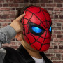 Marvel Studios Spider-Man: Brand New Day Masque blagueur lumineux, jouet de déguisement électronique, masque de super-héros, pou