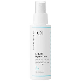 Geek & Gorgeous Liquid Hydratation, spray tonifiant pour le visage avec 5% de panthénol + facteurs hydratants naturels, hydrate