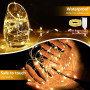 DWDHYEAN Lot de 30 Guirlande Lumineuse LED Mini Guirlande a Pile 1M 10 Fil de Cuivre Intérieur et Extérieur Décoration Lumière p