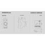 VEMER VP879100 Duet-D – Interrupteur Horaire électromécanique, Minuterie Journalière Programmable, 2 Modules DIN, Relais 16A, 23