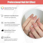 BUTBU Stylo Vernis à Ongles 6 Couleurs, Stylo Nail Art Ongle Pour Femmes | Coffret De ÀOngles Longue Tenue Et Séchage Rapide, St