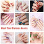 BUTBU Stylo Vernis à Ongles 6 Couleurs, Stylo Nail Art Ongle Pour Femmes | Coffret De ÀOngles Longue Tenue Et Séchage Rapide, St