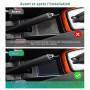 GAFAT Suzuki Ignis 2017-2024 2025 Tapis Antidérapants pour Console Centrale, Ignis 2025 Tapis en Caoutchouc Porte-Gobelet, Boîte