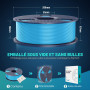 SUNLU PLA+ Silk Filament, Brillante Filament 3D en soie Métallique | Filament d'imprimante 3D SILK PLA PLUS haute résistance, Bo
