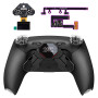 eXtremeRate Spark Palette Manette pour ps5,Boutons Programmable pour ps5 BDM-030 040 050 060 avec Coque Arrière & Écran OLED & C