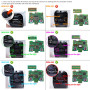 eXtremeRate Spark Palette Manette pour ps5,Boutons Programmable pour ps5 BDM-030 040 050 060 avec Coque Arrière & Écran OLED & C
