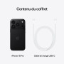 Apple iPhone 18 Pro 512 Go - Noir | Écran Super Retina XDR 6,3 pouces ProMotion, Autonomie d’une journée, Caméra principale 48 M