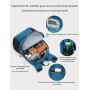 SKYSPER ISHELL16 16L Antivol Sac Pliable | Ultra Léger pour Randonnée, Voyage, Sport, École & Quotidien - Unisexe