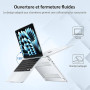 NPUOLS Coque pour MacBook Air 15 Pouces M5 M4 M3 M2 2026-2023, Cristal | Coque Rigide en Plastique Ultra Mince pour Modèles A344