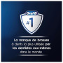 Oral-B Brosse à Dents Electrique Pro 1 avec 3 Brossettes de Rechange, Noire | 3 Modes de Nettoyage dont Douceur, Brossage avec d
