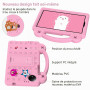 A-BEAUTY Coque pour Xiaomi Redmi Pad SE 8,7" 4G 2024, Rose | Housse de Protection Antichoc avec [Bandoulière] [Poignée et Suppor