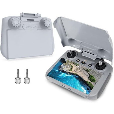 FPVtosky Lito X1/Mini 5/4 Pro Nouveau RC-2 Pare Soleil I Protection De Joysticks I Protéger l'écran - 3 En 1 RC-2 Support de tél