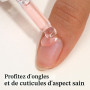 Mylee Huile pour Cuticules Raspberry Ripple 10ml – Formule Biphasée | Nourrissante à Base d’Huiles d’Amande Douce, de Macadamia 
