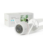 EZVIZ Outpro 2K Caméra Surveillance WiFi Extérieure avec Vision Nocturne en Couleur, Alarme Sirène et Flash, étanche IP67, Détec