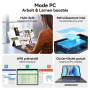 Blackview Link 8 Tablette 13 Pouces, Android Tablette avec Clavier & Stylet | 18Go RAM+256Go ROM, 8400mAh, Gemini AI MediaTek G1