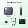 UGREEN FineTrack G Traceur Fonctionne Lot de 4 Android Uniquement | avec Find Hub, Chargement USB C, Localisateur Objets Bluetoo