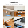 Multiprise encastrable avec USB - Prise de Table escamotable avec 2 Ports USB C (20 W) et 2 Ports USB A - Prise encastrable pour