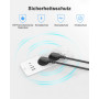 Multiprise encastrable avec USB - Prise de Table escamotable avec 2 Ports USB C (20 W) et 2 Ports USB A - Prise encastrable pour