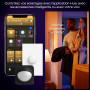 Philips Hue Devote Plafonnier Slim, M, 421 mm, Rond, Blanc | White and Colour Ambiance, Smart LED, 23W, Variation Intensité Lumi