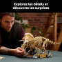 LEGO Jurassic World Les fossiles de Dinosaure : Le tricératops 77985 | Set pour adulte, déco DIY pour étagère, minifigurine de D