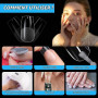 BUTBU 600pcs Capsule Americaine Ongle, 12 Tailles Faux Ongles Lon, Capsules Ongles Gel Couverture Complète pour Prothésiste Ongu