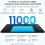Blackview Mega8 13 Pouces Tablette Android 16,36GB RAM + 256GB ROM/2TB TF,90Hz 2K Tablette Tactile, Octa-Core T620 Tablettes Gam