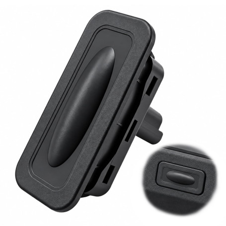 Bouton Ouverture Coffre 8200076256 pour Renault Clio 3 Megane 2 3 Scenic 3 Interrupteur de Hayon Arrière Noir