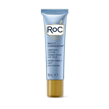 RoC - Multi Correxion Unifier + Lifter Crème pour les Yeux - Traitement Anti-âge - Avec Complexe Hexyl-R et Niacinamide - 15 ml