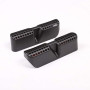 DIYUCAR Joint de sortie d'air noir sous le siège pour X3 F25 X4 F26 2011-2017 Conduite à gauche Accessoires pour conduite à gauc