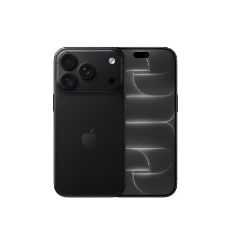 Apple iPhone 18 Pro 256 Go - Noir | Écran Super Retina XDR 6,3 pouces ProMotion, Autonomie d’une journée, Caméra principale 48 M