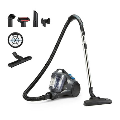 Amazon Basics Aspirateur Traîneau sans Sac Filaire 850W, Léger, Capacité 1,3L
