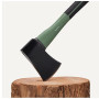 Amazon Basics Hache à Fendre pour Couper du Bois, 15 × 5.5 × 1.1 inches (L x W x H), Olive, Noir, Lot de 1