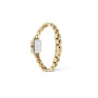 Daniel Wellington Quadro Montres 15,4 x 18,2 316 L Acier Inoxydable avec PVC plaqué Or