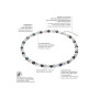 Valero Pearls Collier de perles pour Femme Argent sterling
