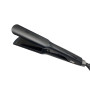 LISSARA Fer à Lisser Plaques Larges Titanium 250°C Cheveux Épais - Lissage Rapide Cheveux Longs et Volumineux, Wide Evolv Noir
