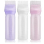 Alfven 3 pièces Flacon Applicateur de Couleur 160ml Reutilisierbar mit Graduierung für Haarfarbe und Öl Anwendung für kreatives 