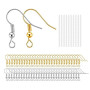 Lot De 400 Crochet Boucle D'oreille, DIY Kit Boucle D'oreille,matériau Hypoallergénique,création De Bijoux, Adaptés Aux Perles,