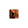 ALEXCRAFT Boucles d'Oreilles Pendantes Femme Argent Or Goutte Zircone | Hypoallergénique Longues Boucles d'Oreilles Pendantes Ar
