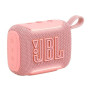 JBL Go 5, Enceinte Bluetooth Ultra‑Portable, Étanche, Rose | Puissant JBL Pro Sound, AirTouch Pairing, Auracast, Éclairage Ambie