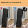Lomojo Petite Armoire de Rangement pour Salle de Bain, Organiseur de Salle de Bain sur Pied pour Petits espaces, Fond d'angle ét
