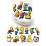 Chaussure Charms pour les enfants, Femmes dessin animé Chaussure Décoration pour Chaussures Bracelet Bracelet Clog Sandales Cade