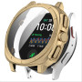 GIOPUEY Coque Compatible avec Samsung Galaxy Watch 7 40MM, Film de Protection en Verre + Cadre en Plastique Dur, Samsung Galaxy 