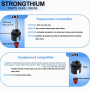 Strongthium Tête de Débroussailleuse Speed Feed 400 pour Echo SRM225 PAS225/remplacement compatible avec Shindaiwa, Husqvarna, R