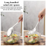 Evanda Ensemble de 6 pièces d’ustensiles de cuisine robustes en acier inoxydable, accessoires de cuisine Home Essentials