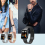 PaceBid Métal Bracelet pour Xiaomi Redmi Watch 2 Lite, Avec Métal Cadre | Acier Inoxydable Métal Avec Cadre Bracelet Taille Ajus