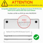 FINTIE Coque Compatible avec MacBook Air 15 Pouces M5 M4 M3 M2 (2026-2023) | pour Modèle A3448/A3241/A3114/A2941, Coque Rigide, 