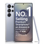 Samsung Galaxy S25 Ultra 5G AI Smartphone (Titan Silverbleu, 12 Go de RAM, 256 Go de stockage), appareil photo 200 MP, S-Pen inc